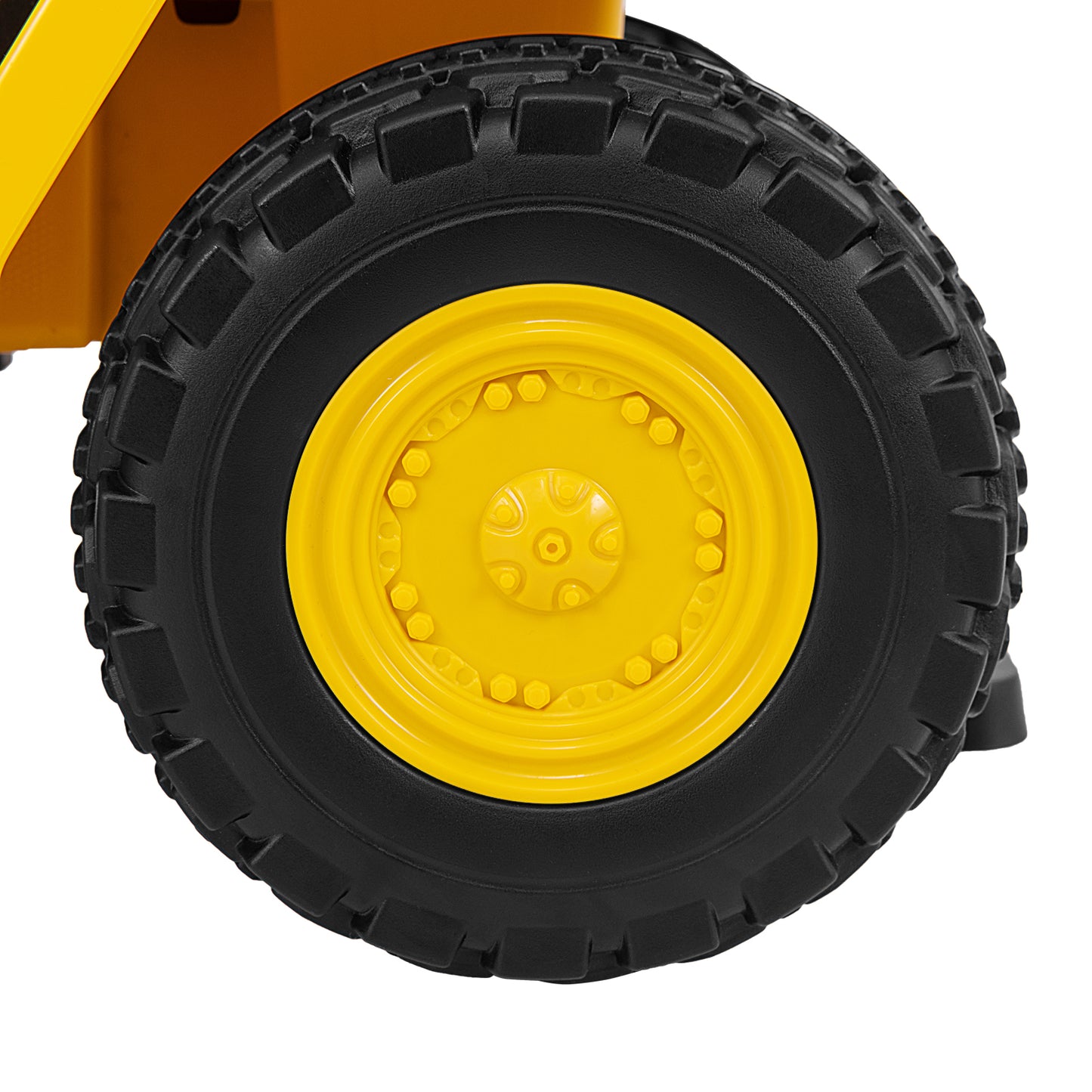 6V Electric Caterpillar Construction Vehicle, Yellow Powered Ride On Toys at Gallery Canada