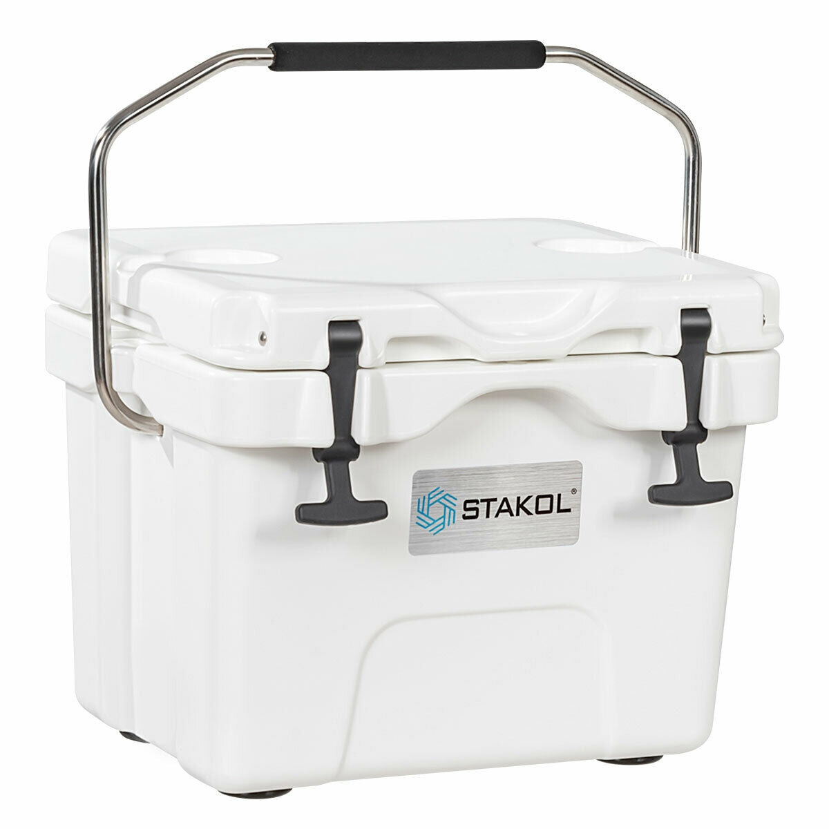 16 Quart Portable Insulated Ice Cooler, 24-Can Capacity, White Wine & Beverage Coolers at Gallery Canada