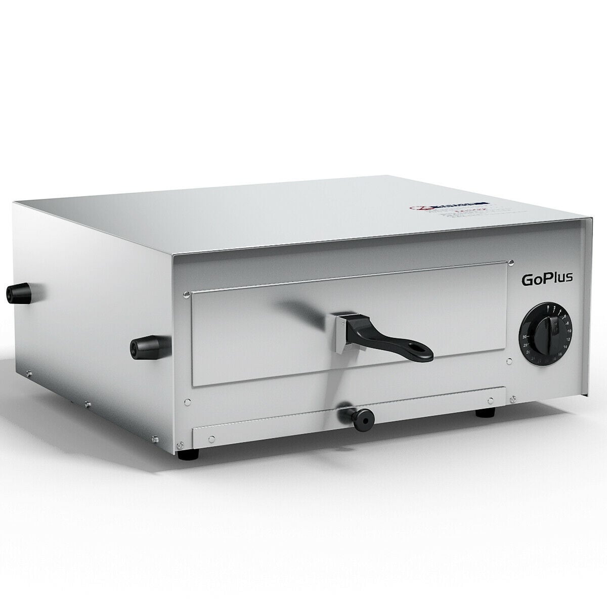 Commercial Pizza Oven, Stainless Steel Pan, Silver Toaster Ovens Silver at Gallery Canada