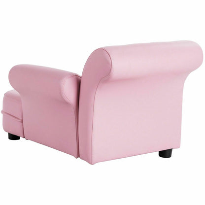 Armrest Relax Chaise Lounge Kids Sofa, Pink Kids Chairs & Seating at Gallery Canada
