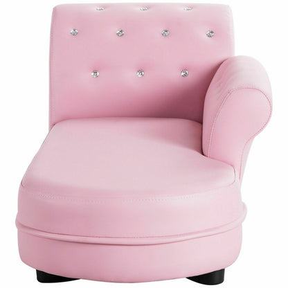 Armrest Relax Chaise Lounge Kids Sofa, Pink Kids Chairs & Seating at Gallery Canada