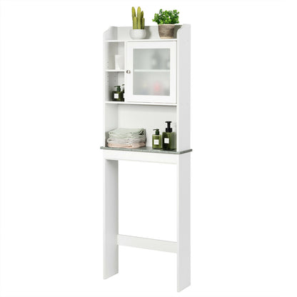 Space Saver White Over-the-Toilet Cabinet Bathroom Etagere at Gallery Canada