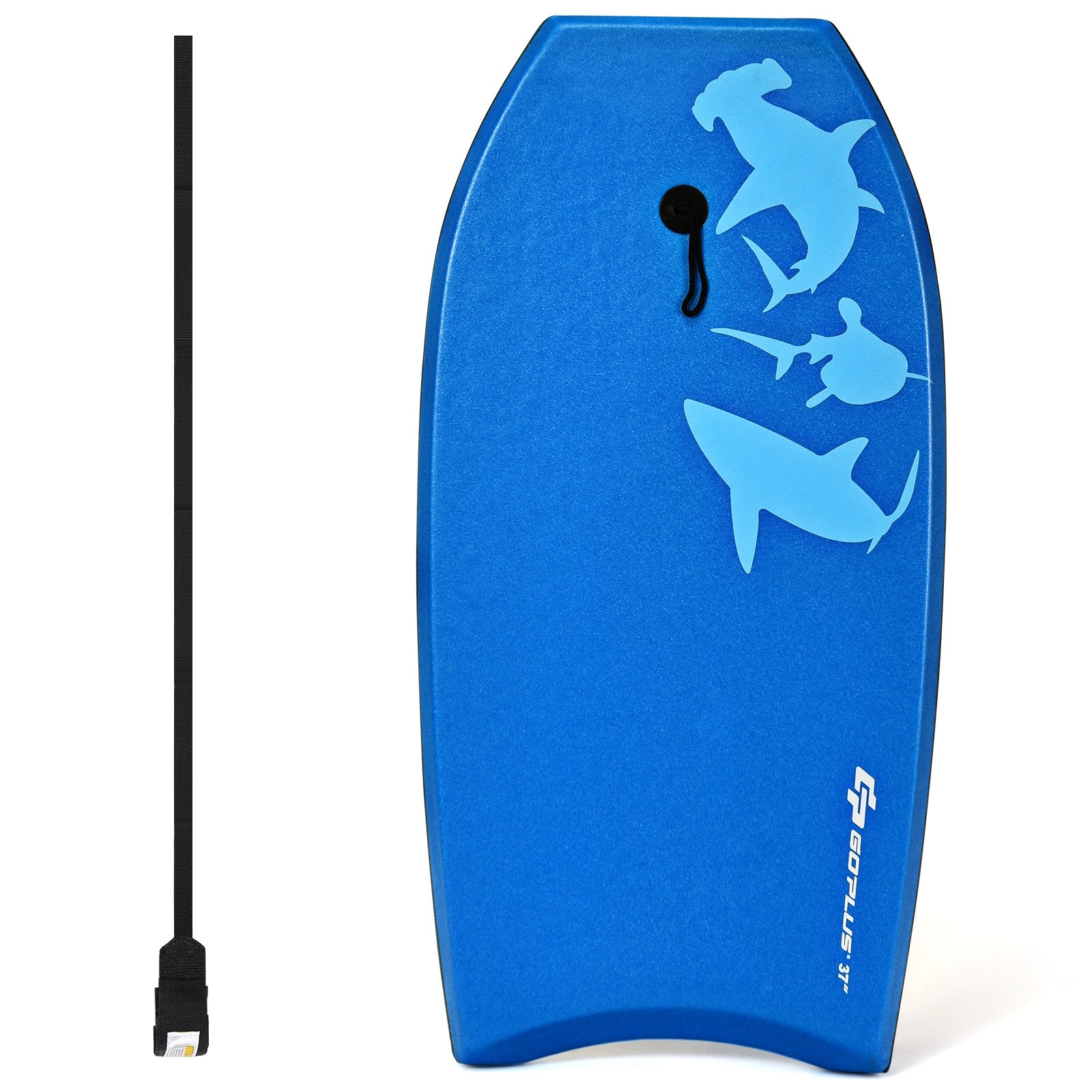 Lightweight Super Bodyboard Surfing W/Leash IXPE Deck EPS Core Boarding-L, Blue Surfing at Gallery Canada