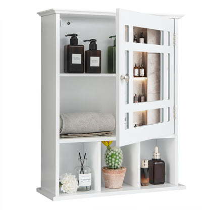 Wall Mounted and Mirrored Bathroom Cabinet, White Wall Cabinets at Gallery Canada