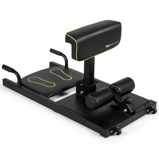 8-In-1 Home Gym Multifunction Squat Fitness Machine, Black Benches Racks & Bars Black at Gallery Canada