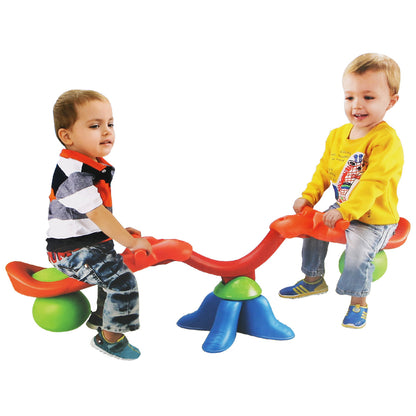 Kid's Seesaw 360 Degree Spinning Teeter, Red Seesaws at Gallery Canada