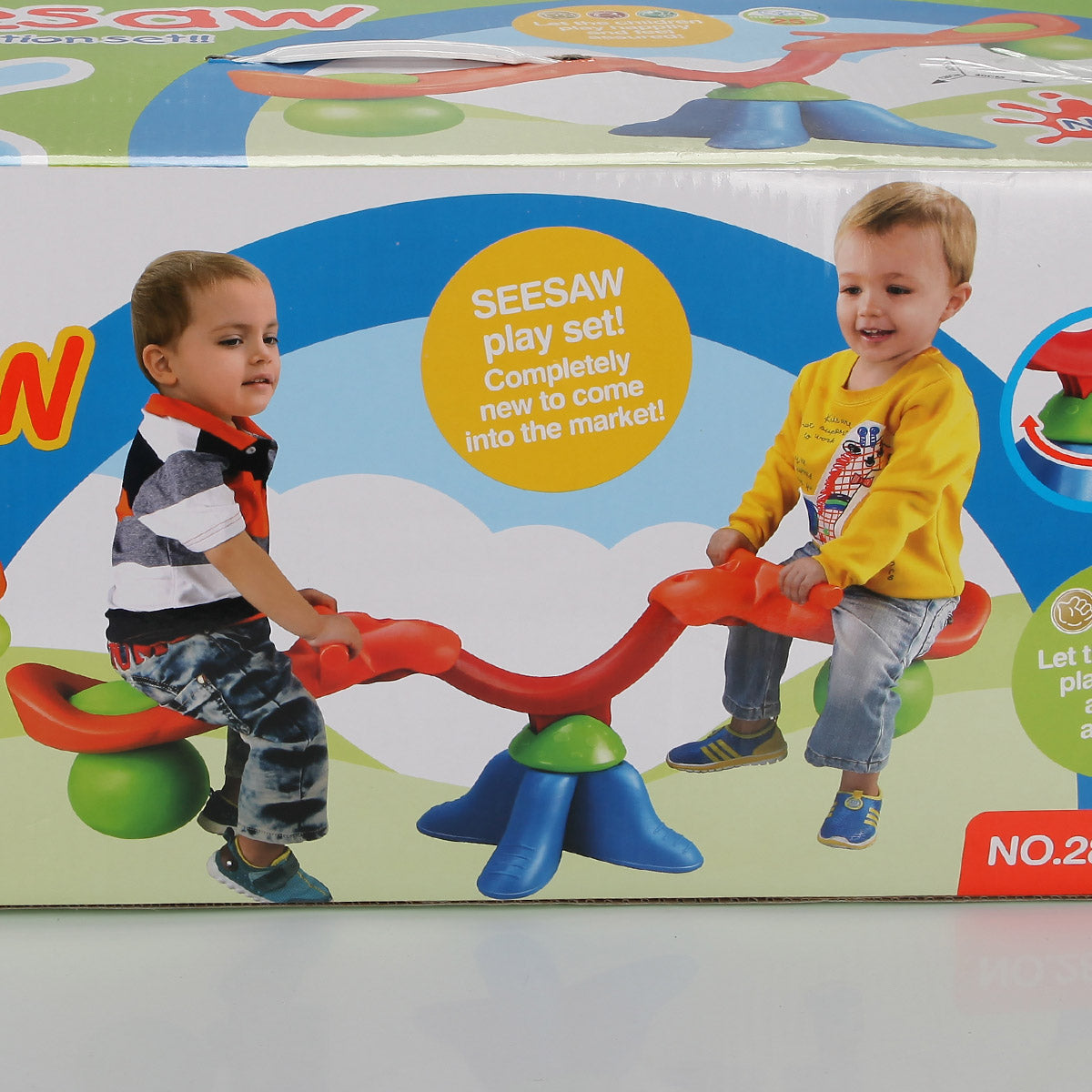 Kid's Seesaw 360 Degree Spinning Teeter, Red Seesaws at Gallery Canada