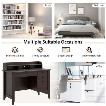 Computer Desk, Brown