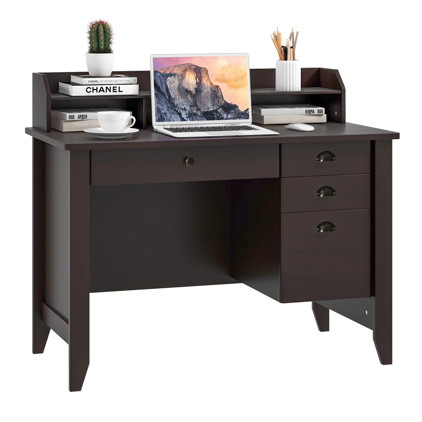 Computer Desk, Brown