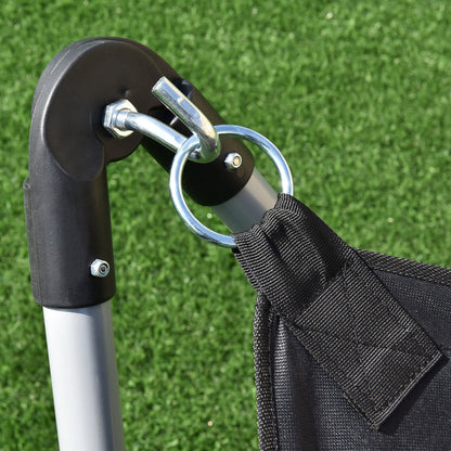 Portable Folding Steel Frame Hammock with Bag, Black Hammocks at Gallery Canada