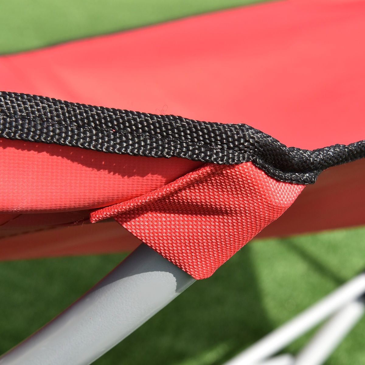 Portable Folding Steel Frame Hammock with Bag, Red Hammocks at Gallery Canada