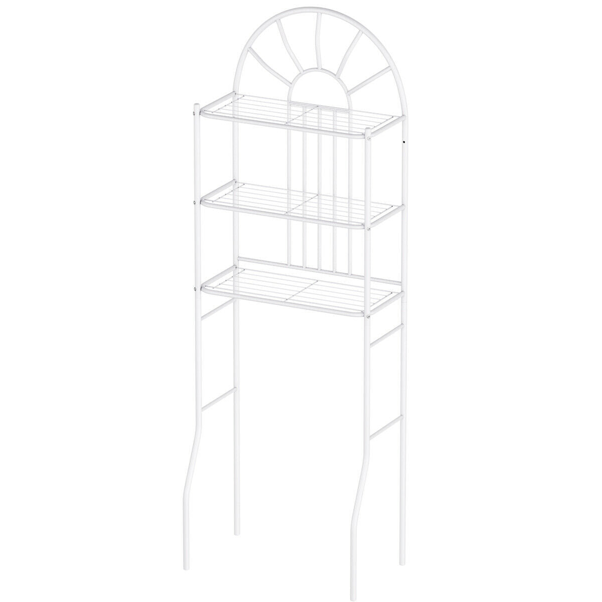 3-Tier Over-The-Toilet Bathroom Storage Rack, White Bathroom Etagere at Gallery Canada