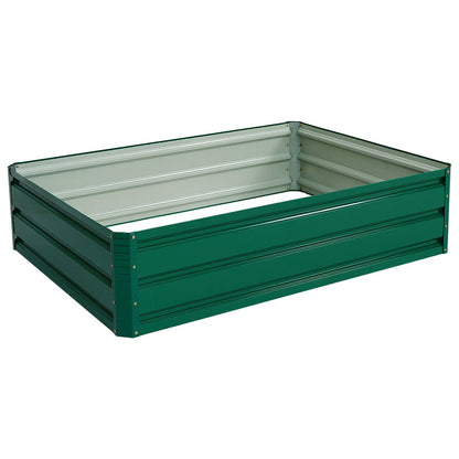 47.5 Inch Raised Garden Bed, Patio Planter, Dark Green Raised Garden Beds at Gallery Canada
