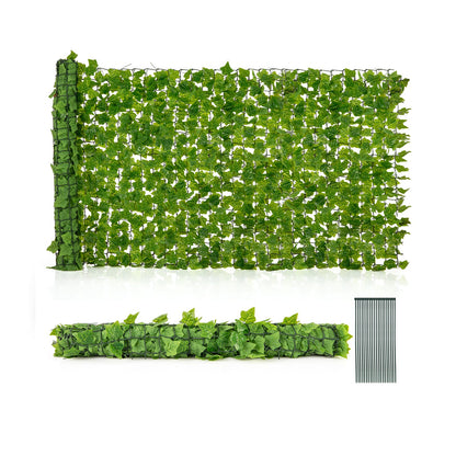 Artificial Ivy Privacy Fence, 120 x 40 Inch, Light Green Decorative Fencing & Flooring Light Green at Gallery Canada