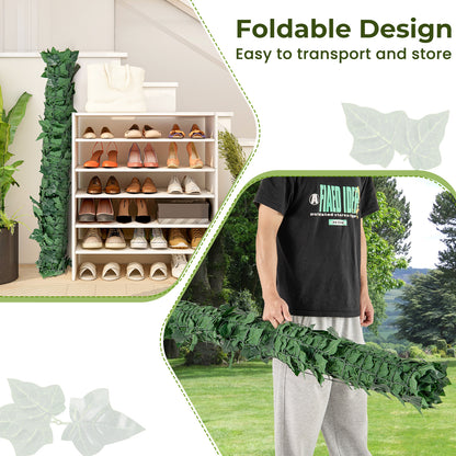 120 x 40 Inch Artificial Ivy Privacy Fence, Green Faux Plants at Gallery Canada