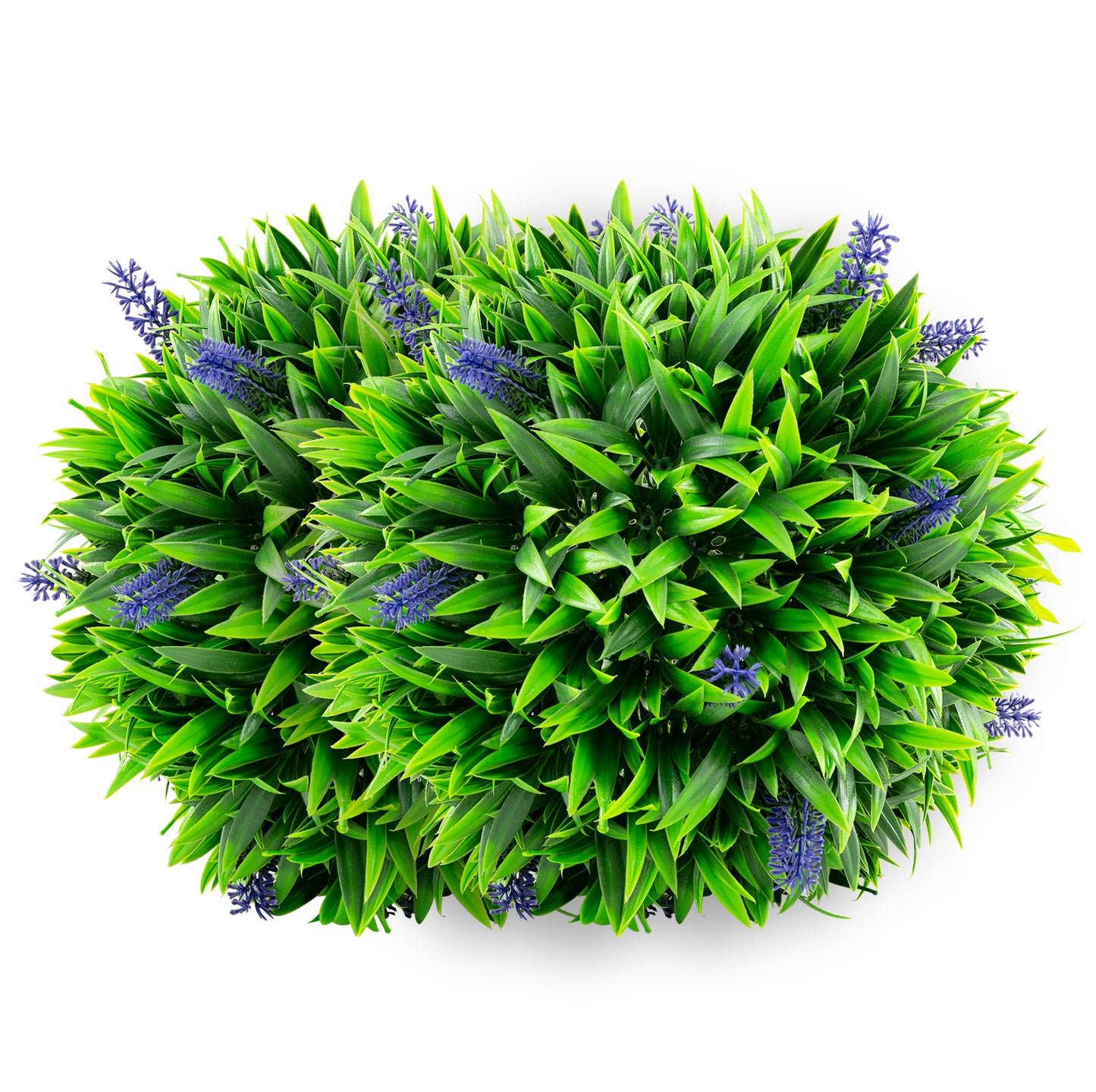 Artificial Lavender Topiary Balls With Flowers, 2 Pieces, Green Faux Plants Green at Gallery Canada