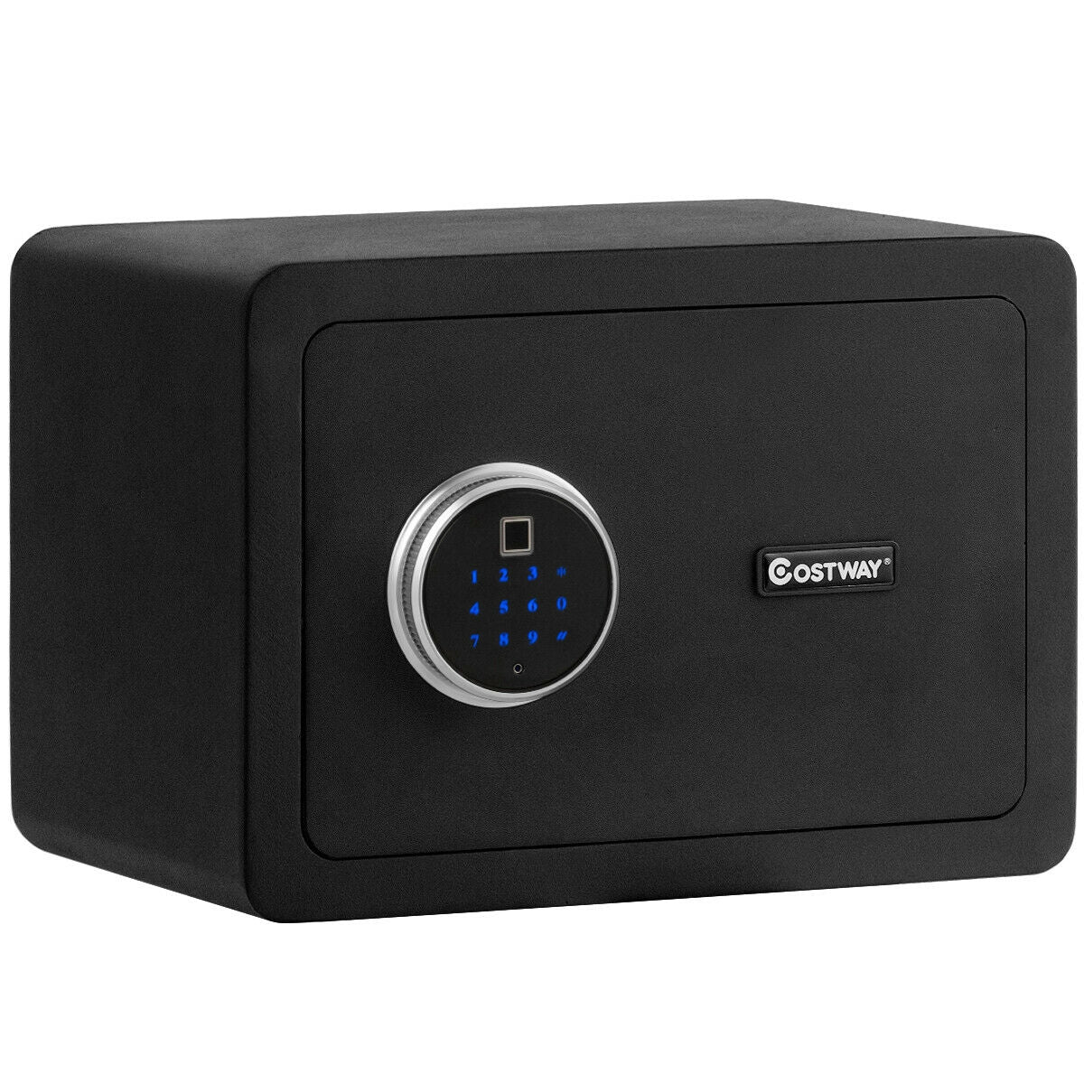 2-Layer Security Safe Deposit Box with Inner LED Light, Black Safe Box at Gallery Canada