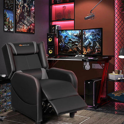 Home Massage Gaming Recliner Chair, Gray Gaming Chairs at Gallery Canada
