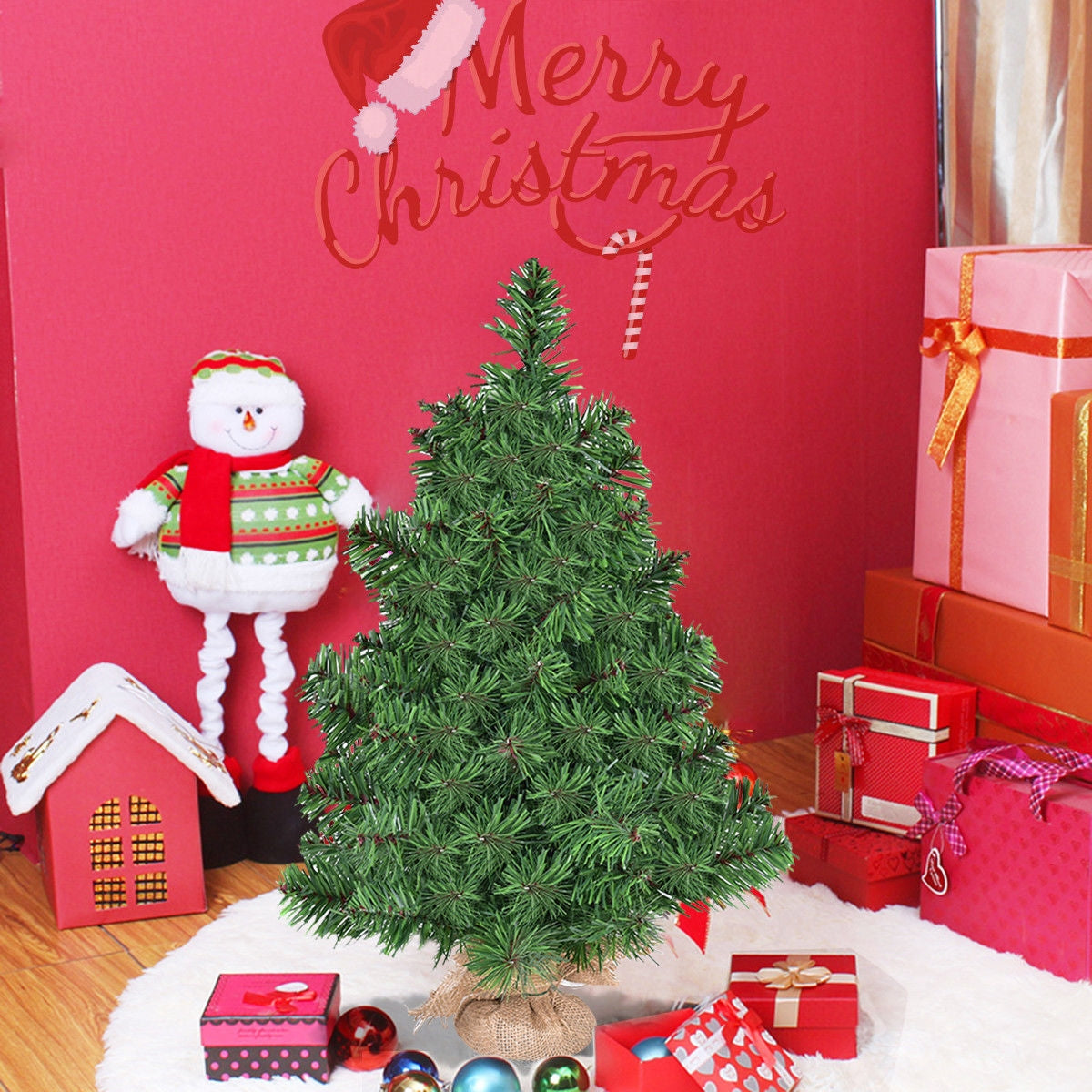 Artificial PVC Christmas Tree, 2 ft, Green Christmas Tree at Gallery Canada