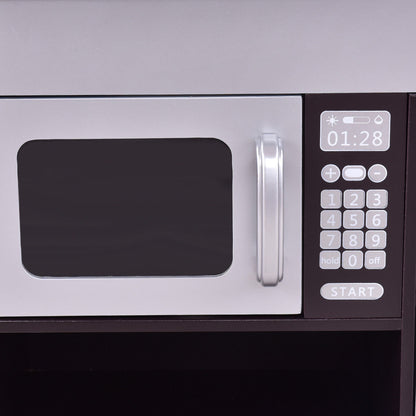 Kids Wooden Modern Kitchen Cooking Pretend Play Set, Coffee Play Kitchen Sets at Gallery Canada