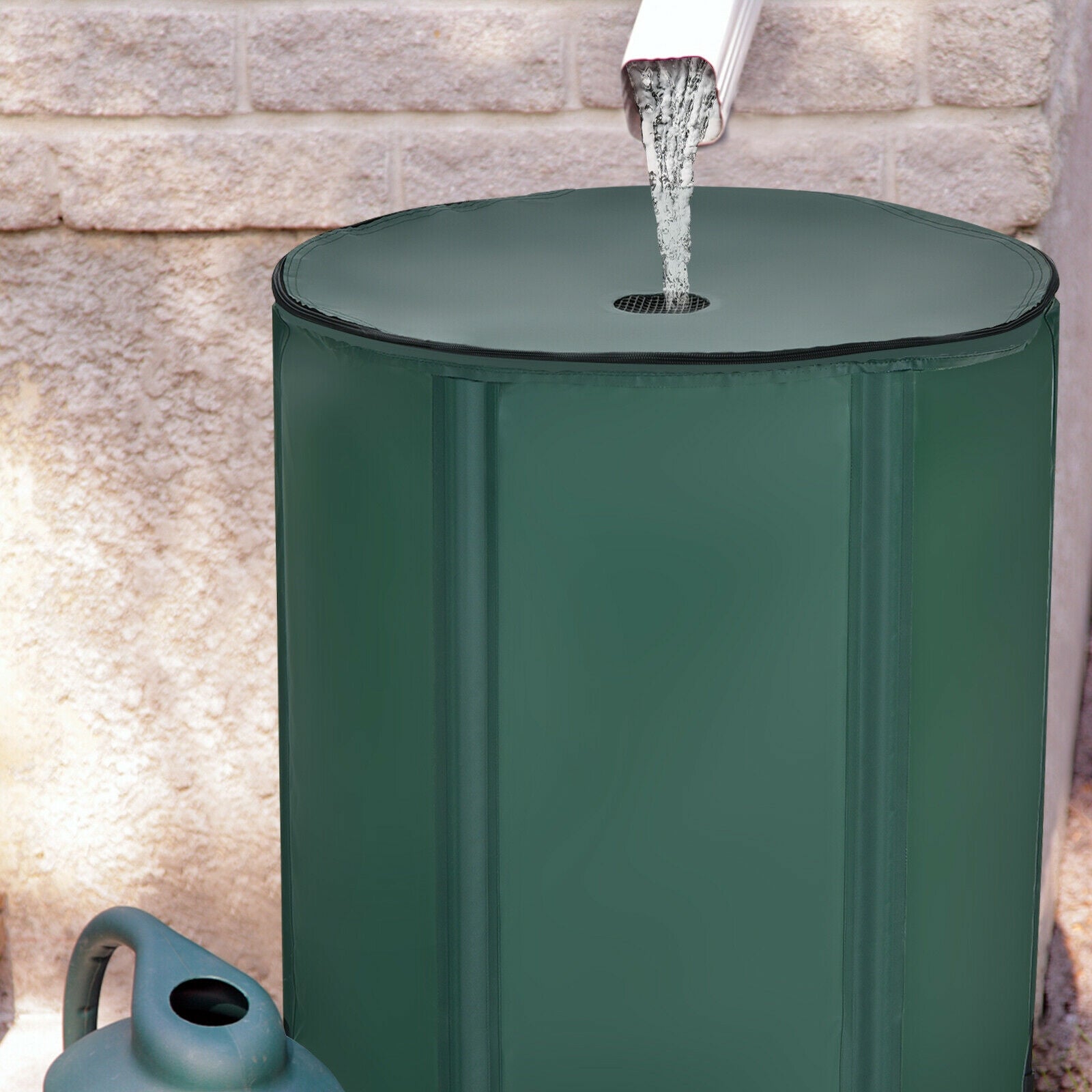 53 Gallon Collapsible Rain Barrel, Green Watering & Irrigation at Gallery Canada