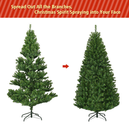 Artificial Hinged Christmas Tree, 5 ft, Green Christmas Tree at Gallery Canada