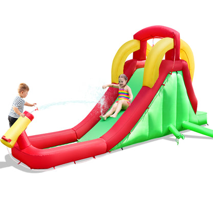 Inflatable Water Slide Bounce House with Climbing Wall and Jumper without Blower Bounce House at Gallery Canada