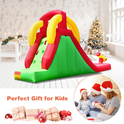 Inflatable Water Slide Bounce House with Climbing Wall and Jumper without Blower Bounce House at Gallery Canada