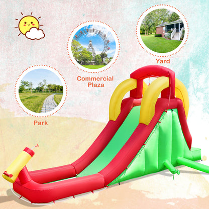 Inflatable Water Slide Bounce House with Climbing Wall and Jumper without Blower Bounce House at Gallery Canada