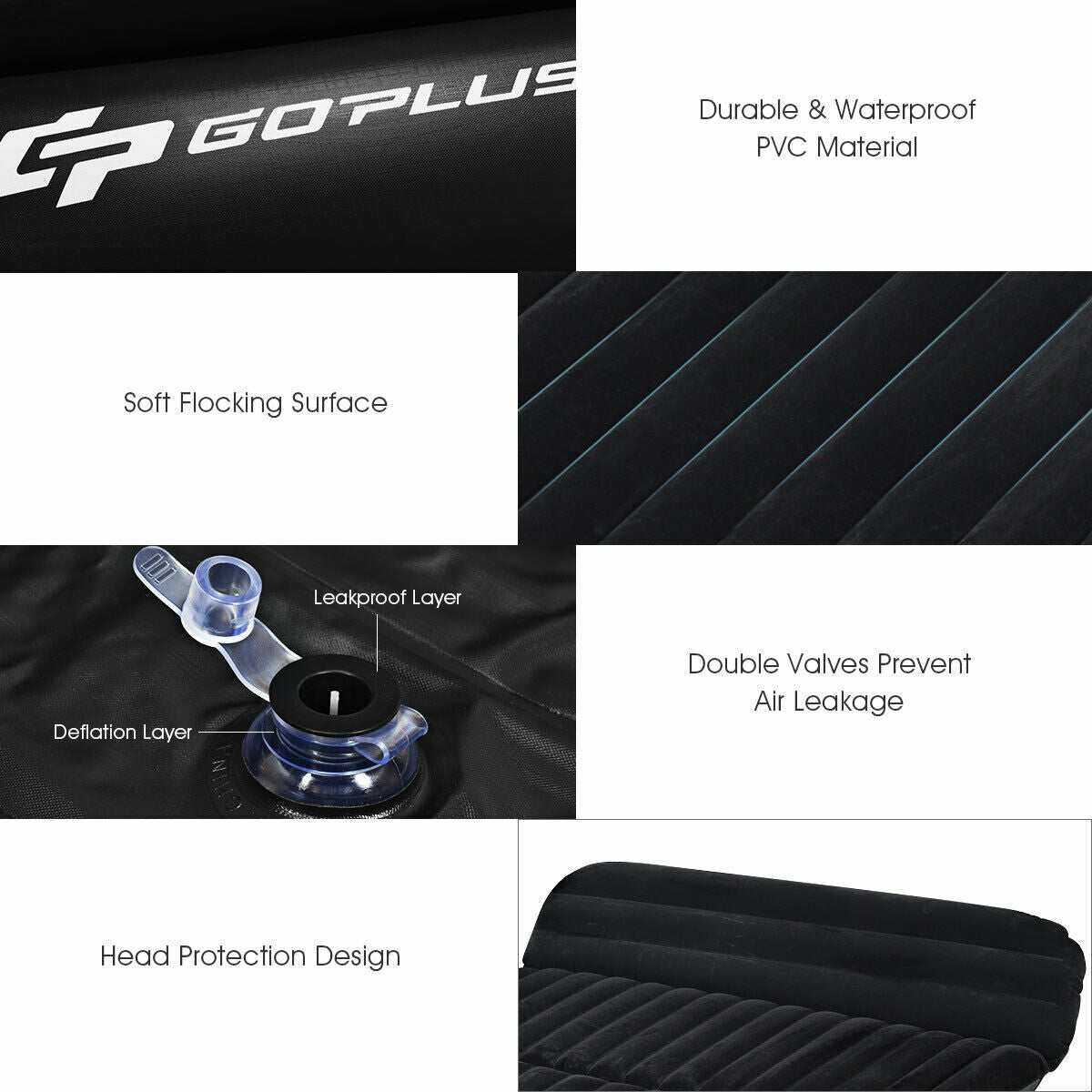 Inflatable SUV Air Backseat Mattress Travel Pad with Pump Outdoor Air Mattresses & Sleeping Bags at Gallery Canada