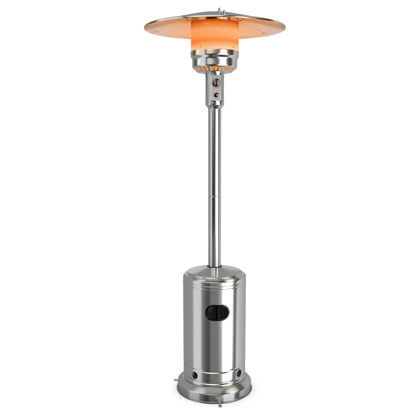 Steel Propane Gas Heater, Silver Patio Heaters at Gallery Canada