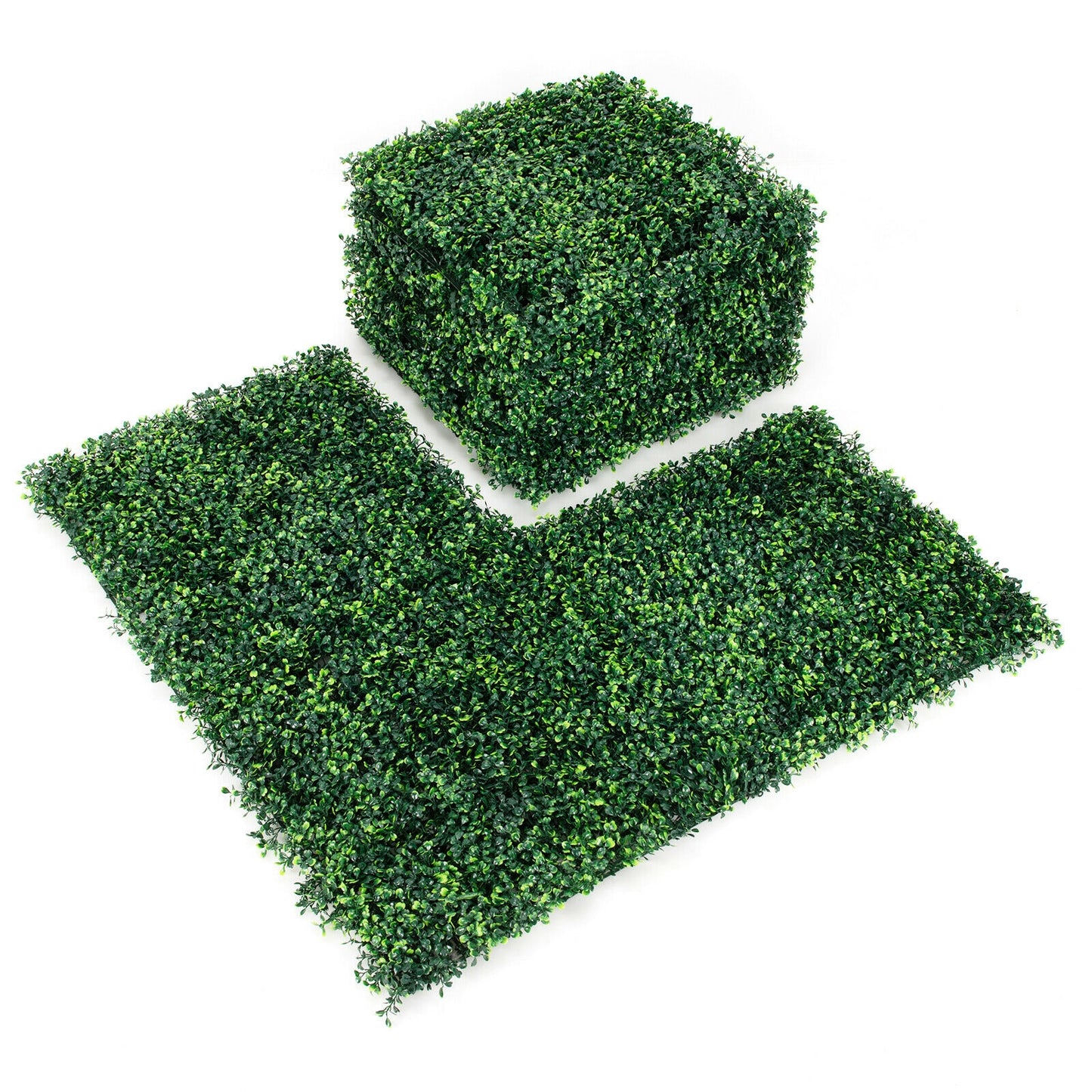 12 Pieces Artificial Boxwood Panels, Wedding Decor Fence Backdrop, Green Decorative Fencing & Flooring Green at Gallery Canada