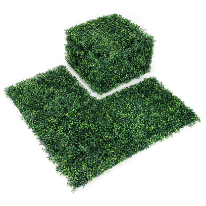12 Pieces Artificial Boxwood Panels for Wedding Decor Fence Backdrop, Green Decorative Fencing & Flooring Green at Gallery Canada