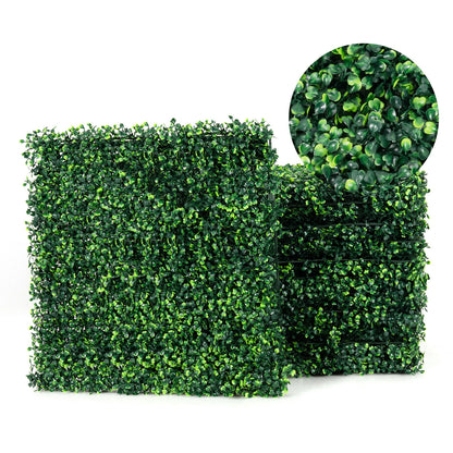 12 Pieces Artificial Boxwood Panels for Wedding Decor Fence Backdrop, Green Decorative Fencing & Flooring at Gallery Canada