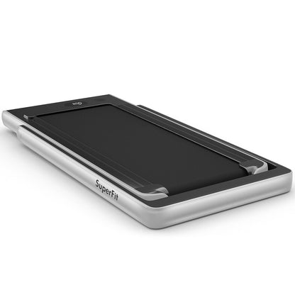 2-In-1 Electric Folding Treadmill, Dual Display, Silver Treadmills at Gallery Canada