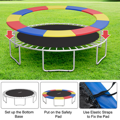 10 Feet Universal Spring Cover Trampoline Replacement Safety Pad, Multicolor Trampoline Accessories at Gallery Canada