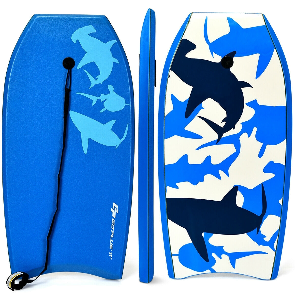 Lightweight Bodyboard, EPS Core, M Size, Blue Surfing at Gallery Canada