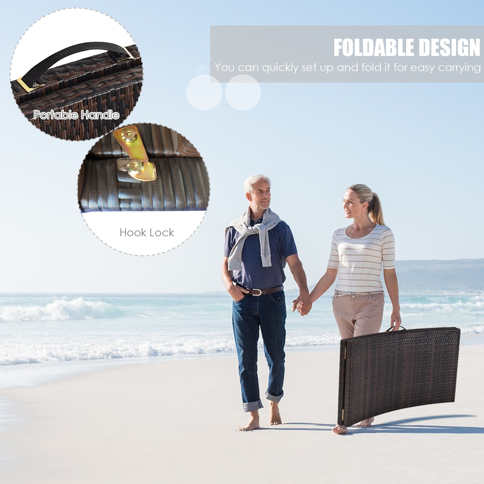 2 Pieces Folding Patio Lounger Chair, Red Outdoor Chaise Lounges at Gallery Canada