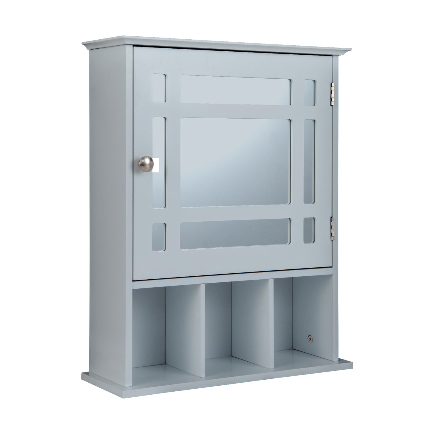 Wall Mounted and Mirrored Bathroom Cabinet, Gray Wall Cabinets at Gallery Canada
