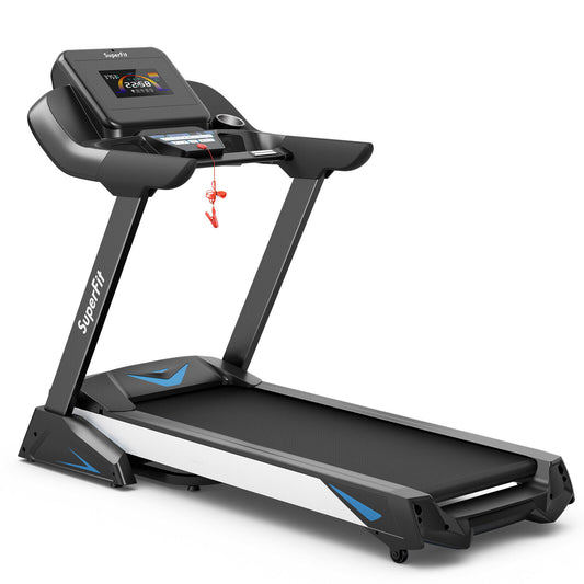 4.75 HP Treadmill with APP and Auto Incline for Home and Apartment, Black Treadmills Black at Gallery Canada