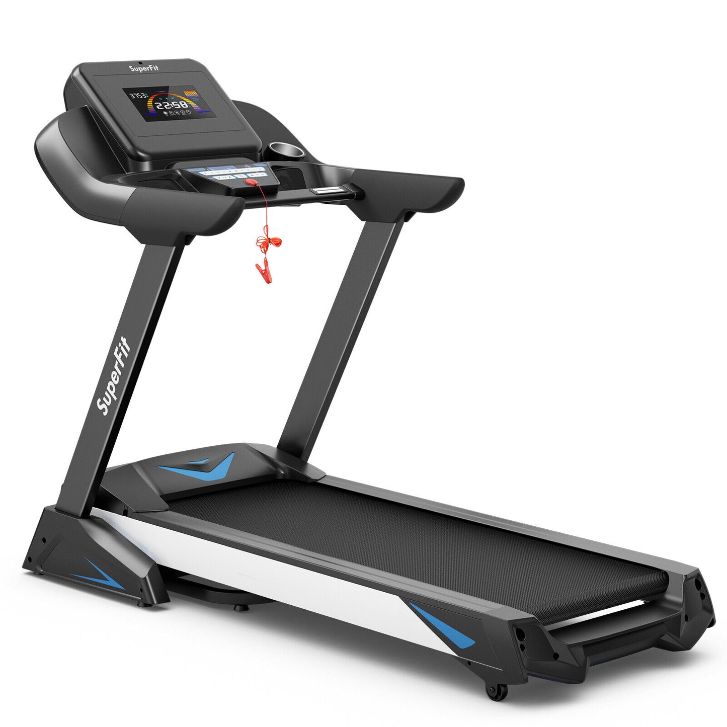 4.75 HP Treadmill With APP, Auto Incline, Black Treadmills at Gallery Canada