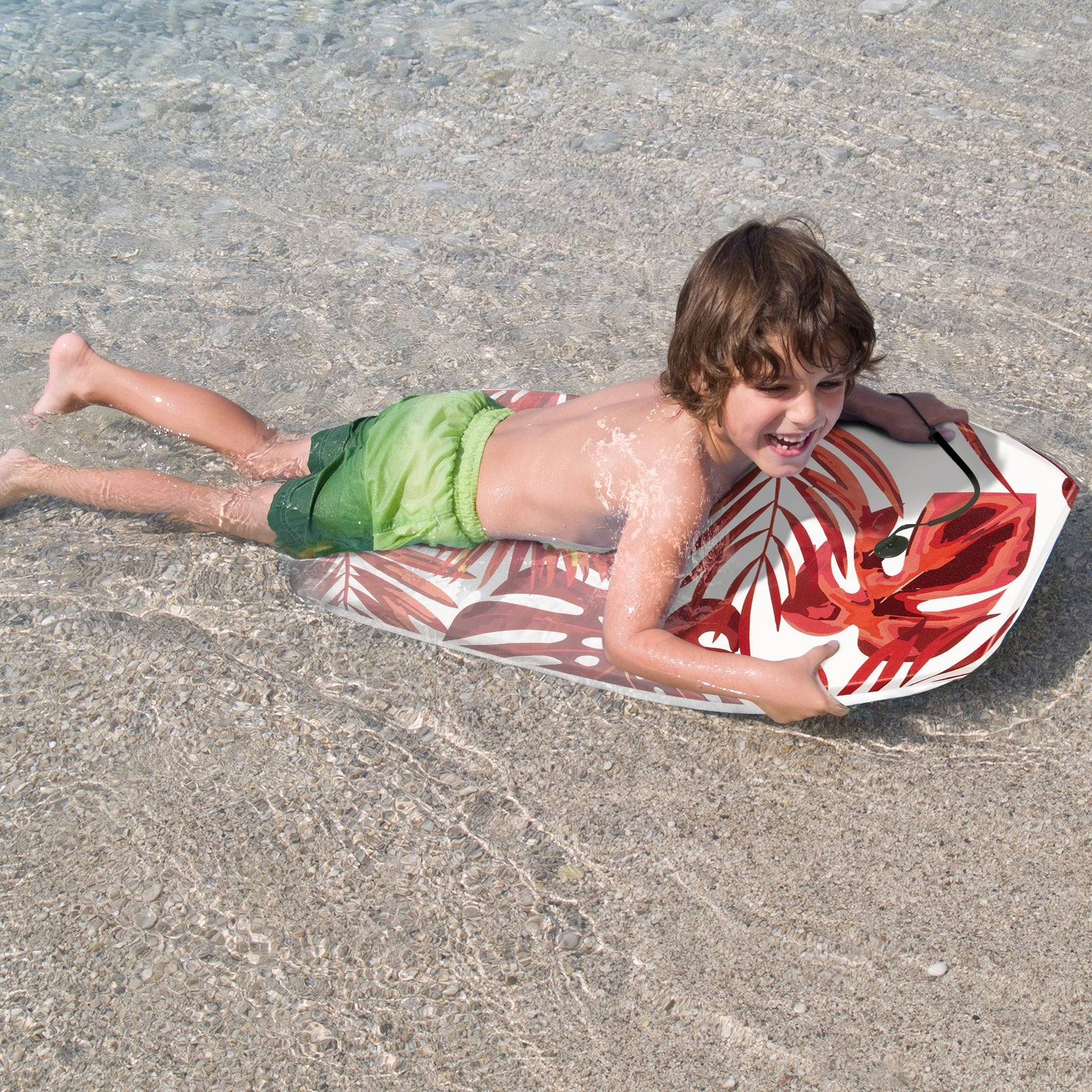 41 Inch Lightweight Surfboard, EPS Core With Fin, Red Surfing at Gallery Canada