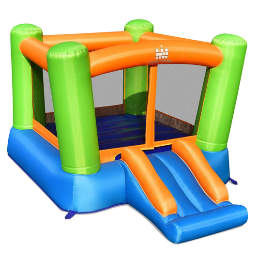 Kids Inflatable Bounce House without Blower for Indoor and Outdoor Bounce House Green, Blue, Orange at Gallery Canada