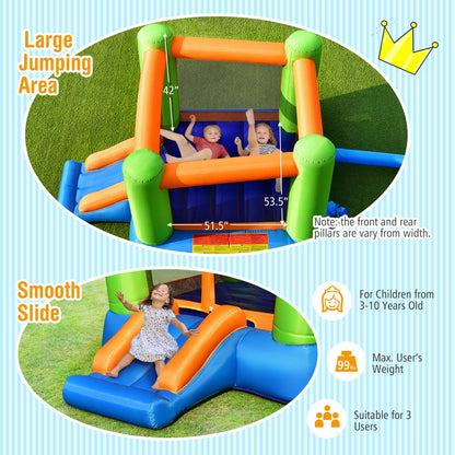Kids Inflatable Bounce House, No Blower, Indoor Outdoor Bounce House at Gallery Canada