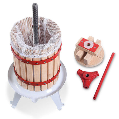 1.6 Gallon Fruit Wine Press Cider Juice Maker Tool, Natural Juicers & Coffee Machines at Gallery Canada