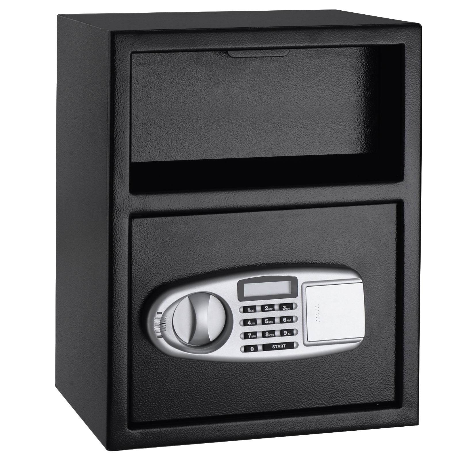 Digital Deposit Safe Box Depository with Front Drop for Jewelry and Cash, Black Safe Box at Gallery Canada