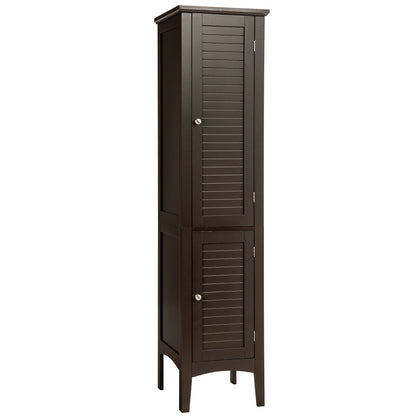 Freestanding Storage Cabinet, Brown Floor Cabinets at Gallery Canada