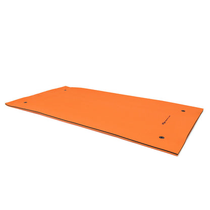 3 Layer Water Floating Pad for Recreation/Relaxing, Orange Swimming Orange at Gallery Canada