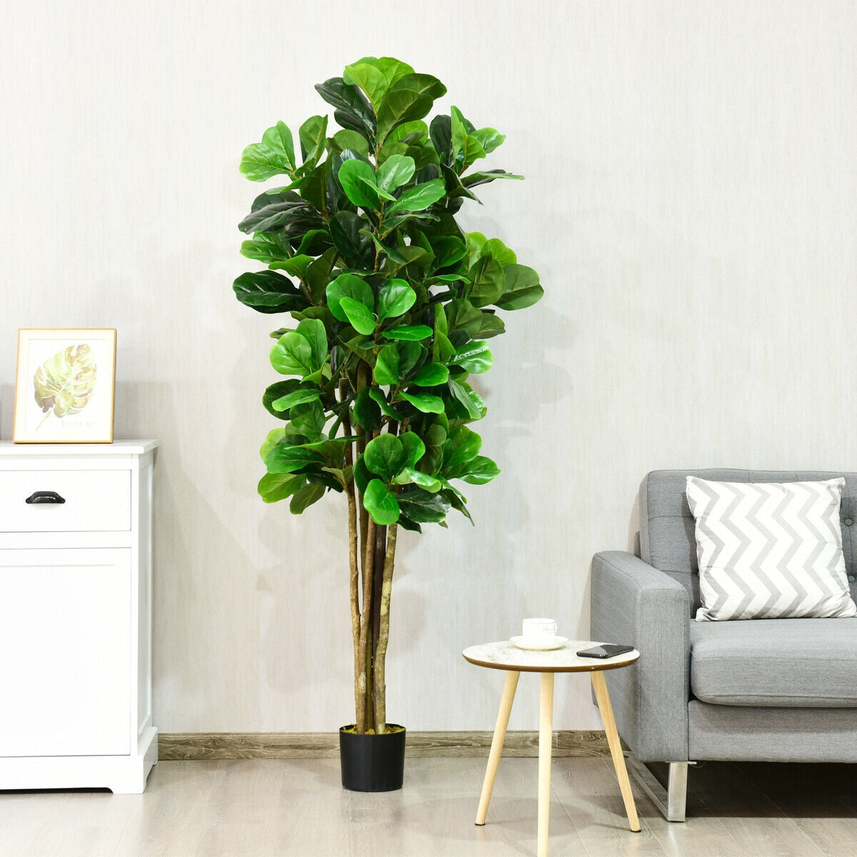 6-Feet Artificial Indoor-Outdoor Home Decorative Planter, Green Faux Plants at Gallery Canada