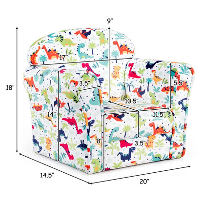 Household Toddler Furnishings Children Armrest Cute Lovely Single Sofa, White Kids Chairs & Seating at Gallery Canada